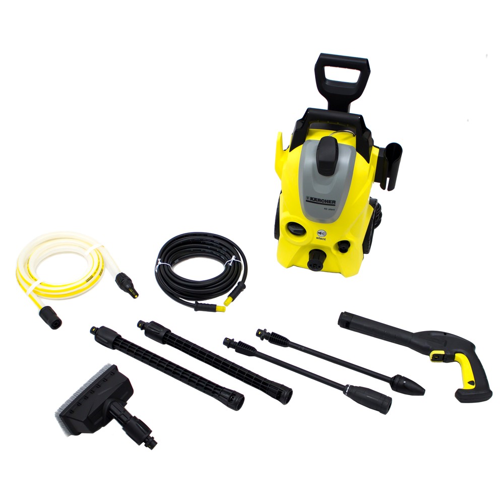 美品 KARCHER 高圧洗浄機 K3 サイレント ベランダ 黄砂 車-