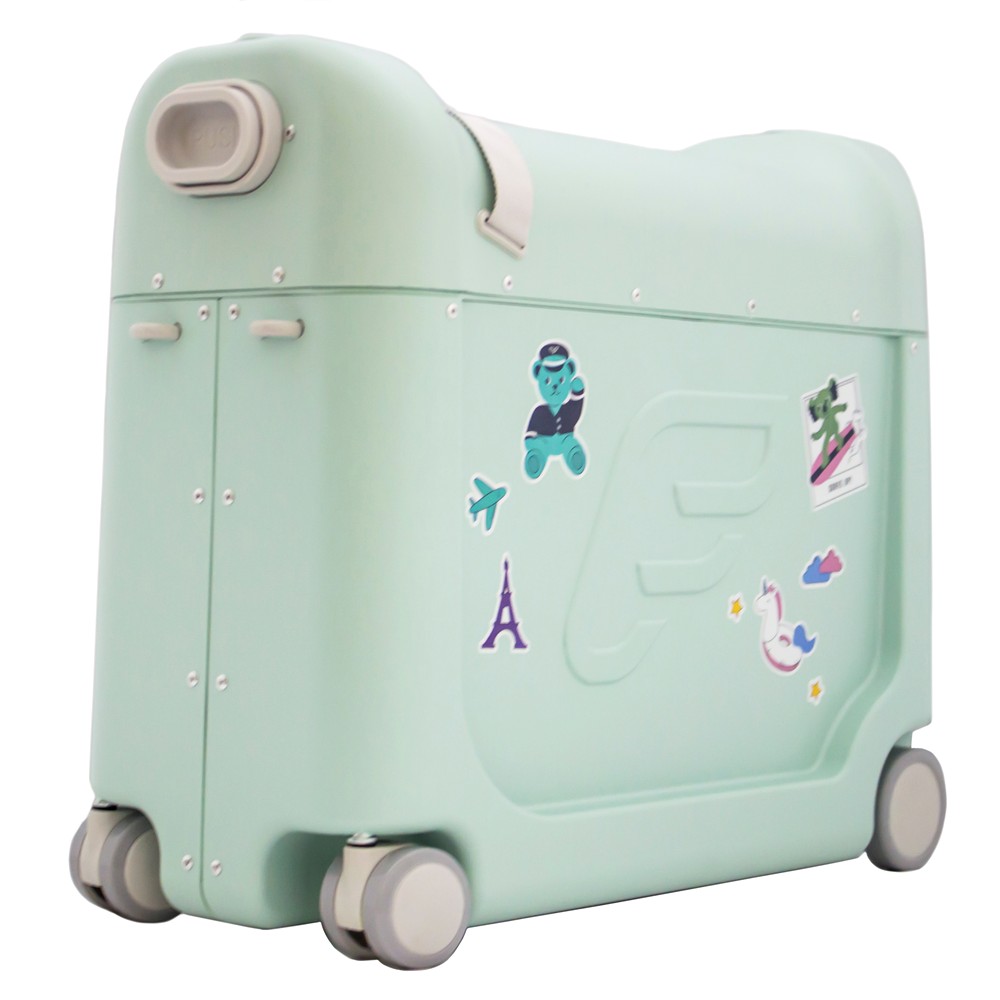 ジェットキッズ ベッドボックス 20L スーツケース グリーンオーロラ ナツ・クリ・サクラ